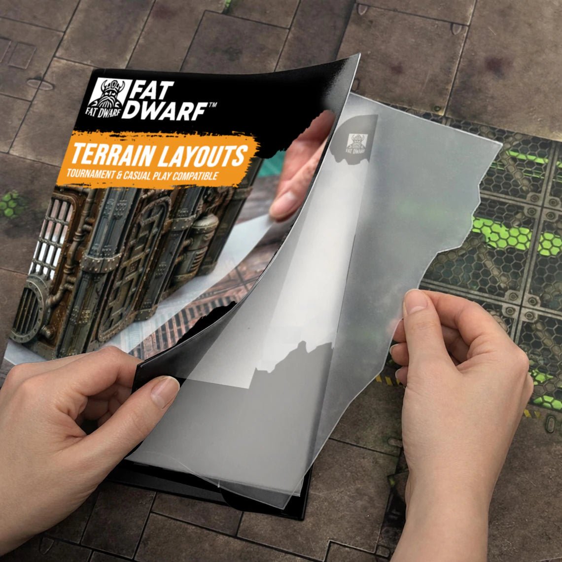 11th Edition Wargaming Terrain Footprints - Fat Dwarf