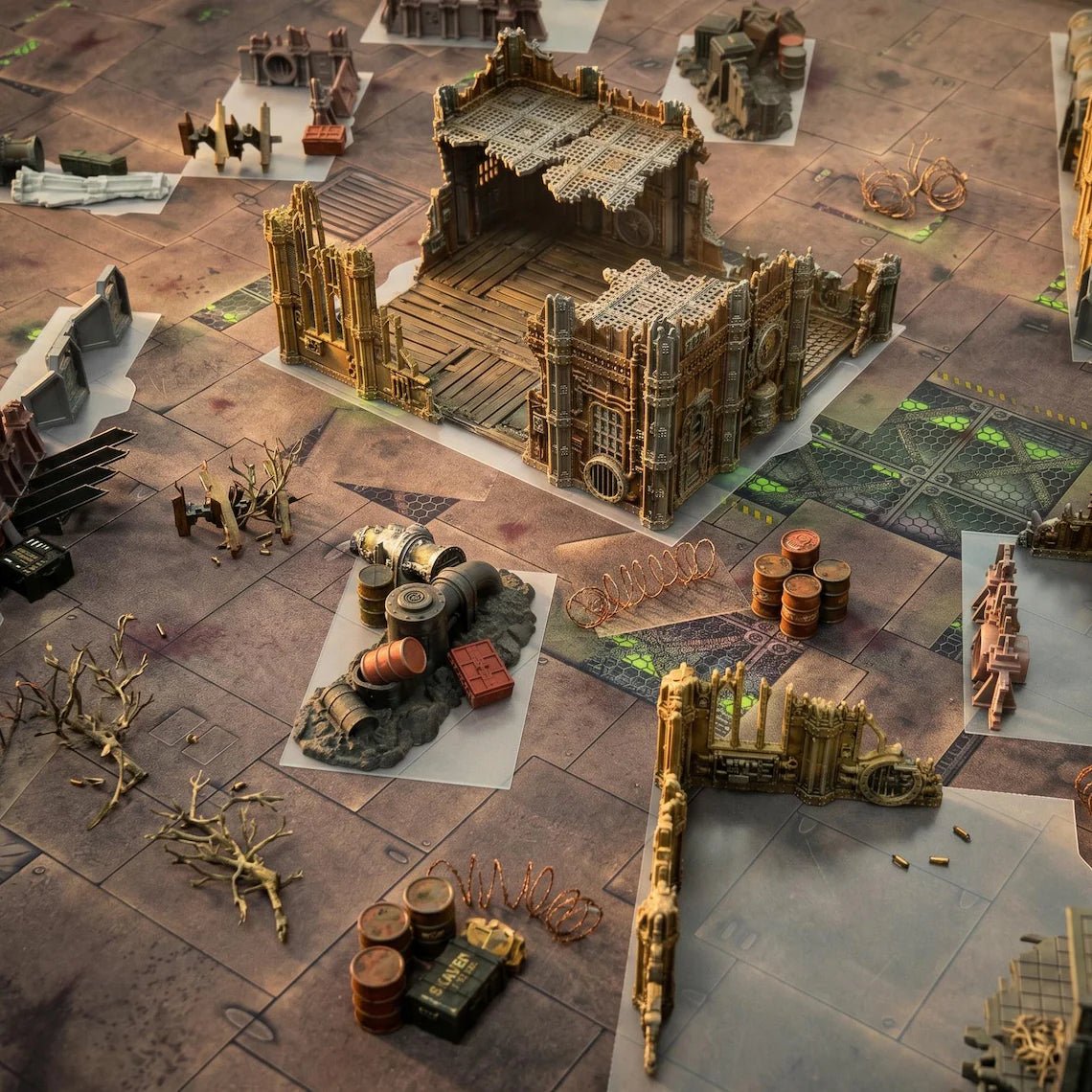 11th Edition Wargaming Terrain Footprints - Fat Dwarf