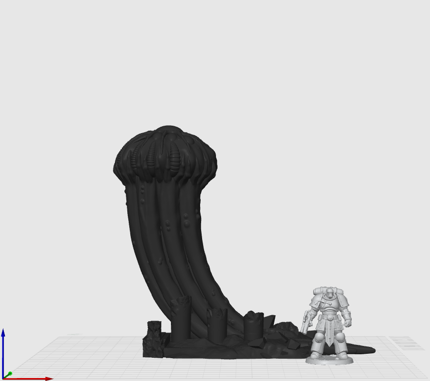 Alien Hive World Spore Terrain Set – 3 XL Spore Pods - Fat Dwarf