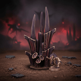 Alien Hive World Spore Vents & Tendrils (B) - Fat Dwarf