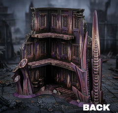 Alien Hive World Three Story Ruin (B) - Fat Dwarf