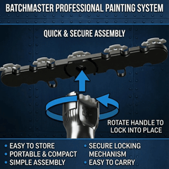 BATCHMASTER™ V2 - 360* Rotating Spray Stick Paint Handle - Fat Dwarf
