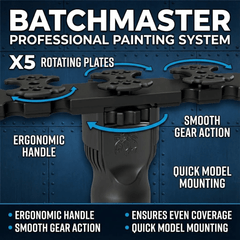 BATCHMASTER™ V2 - 360* Rotating Spray Stick Paint Handle - Fat Dwarf