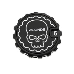 Tabletop Wound Tracker Set – x8 16 Wounds Counters
