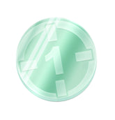 x6 marqueurs d'objectifs de style verre