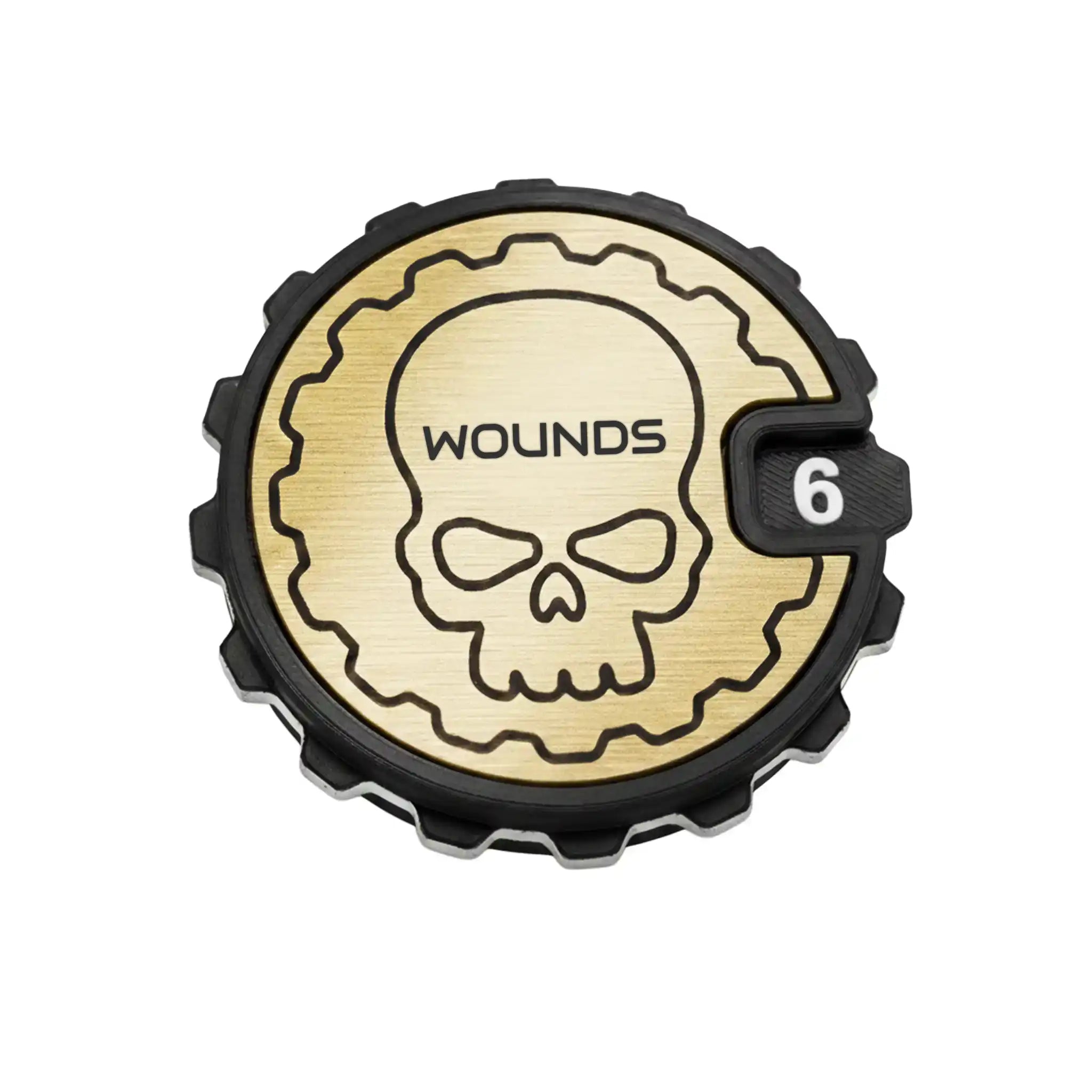 Tabletop Wound Tracker Set – x8 16 Wounds Counters