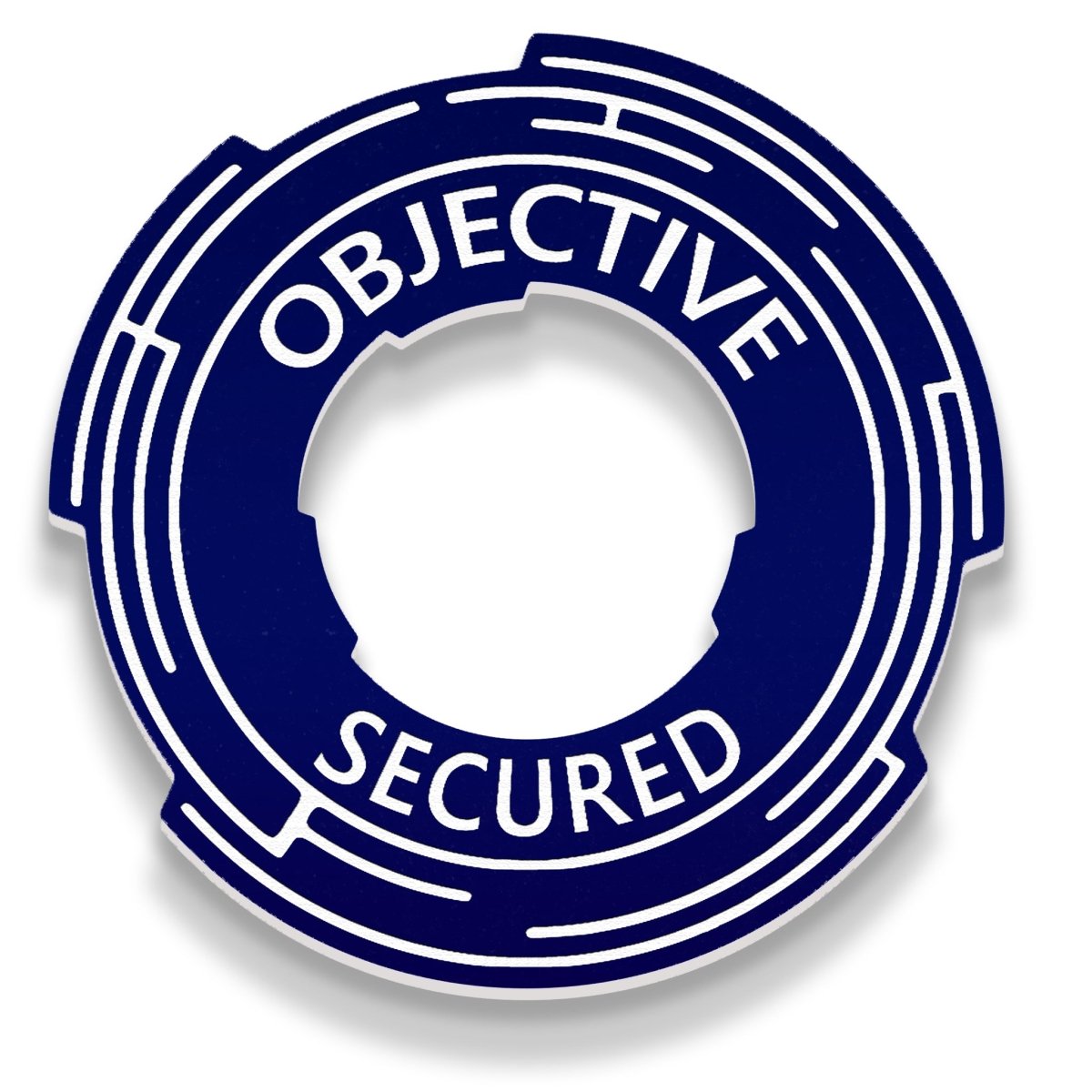 x6 Objective Secured Sci-Fi Tokens - Fat Dwarf