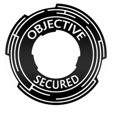 x6 Objective Secured Sci-Fi Tokens - Fat Dwarf