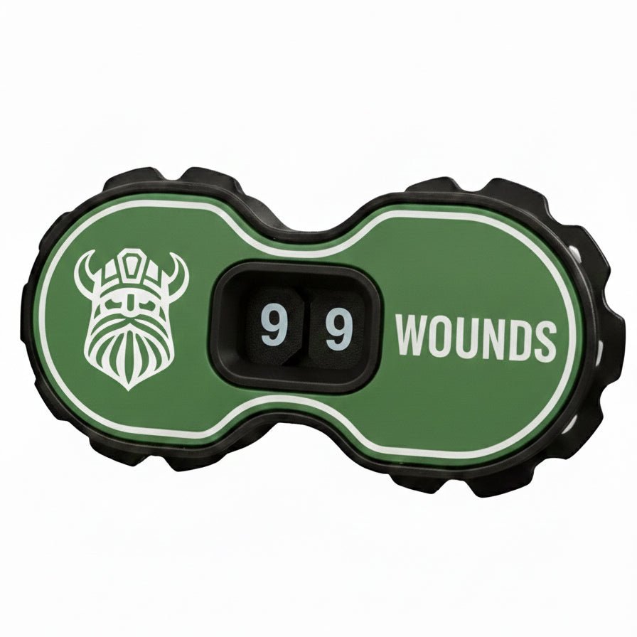 0 - 99 Table top Wound Tracker - Fat Dwarf
