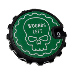 1 - 16 Table top Wound Tracker (Choose a Colour) - Fat Dwarf