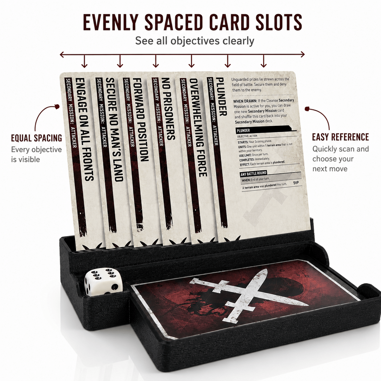11th Edition Mission Deck Card Stand & Holder - Fat Dwarf