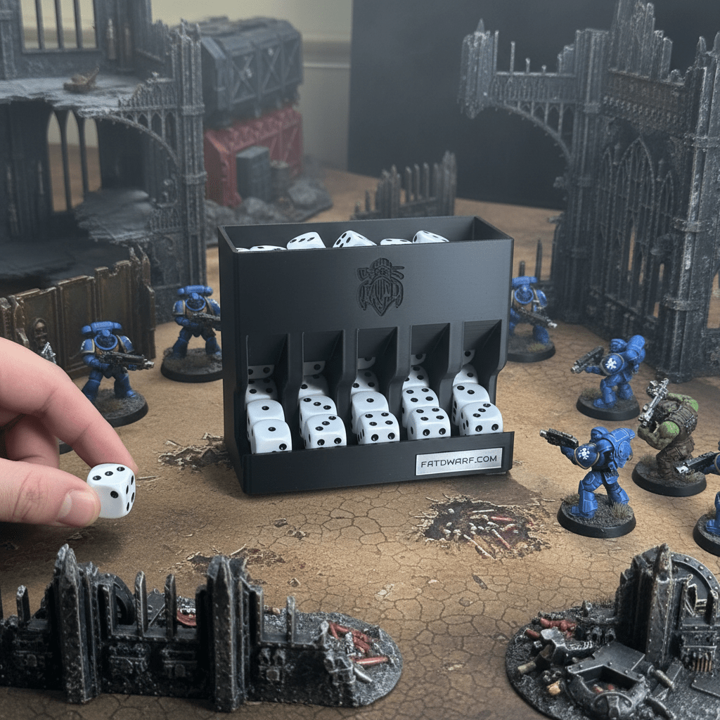 Dice dispenser - Fat Dwarf