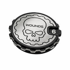Stormforged Silver 1 - 16 Tabletop Wound Tracker - Fat Dwarf