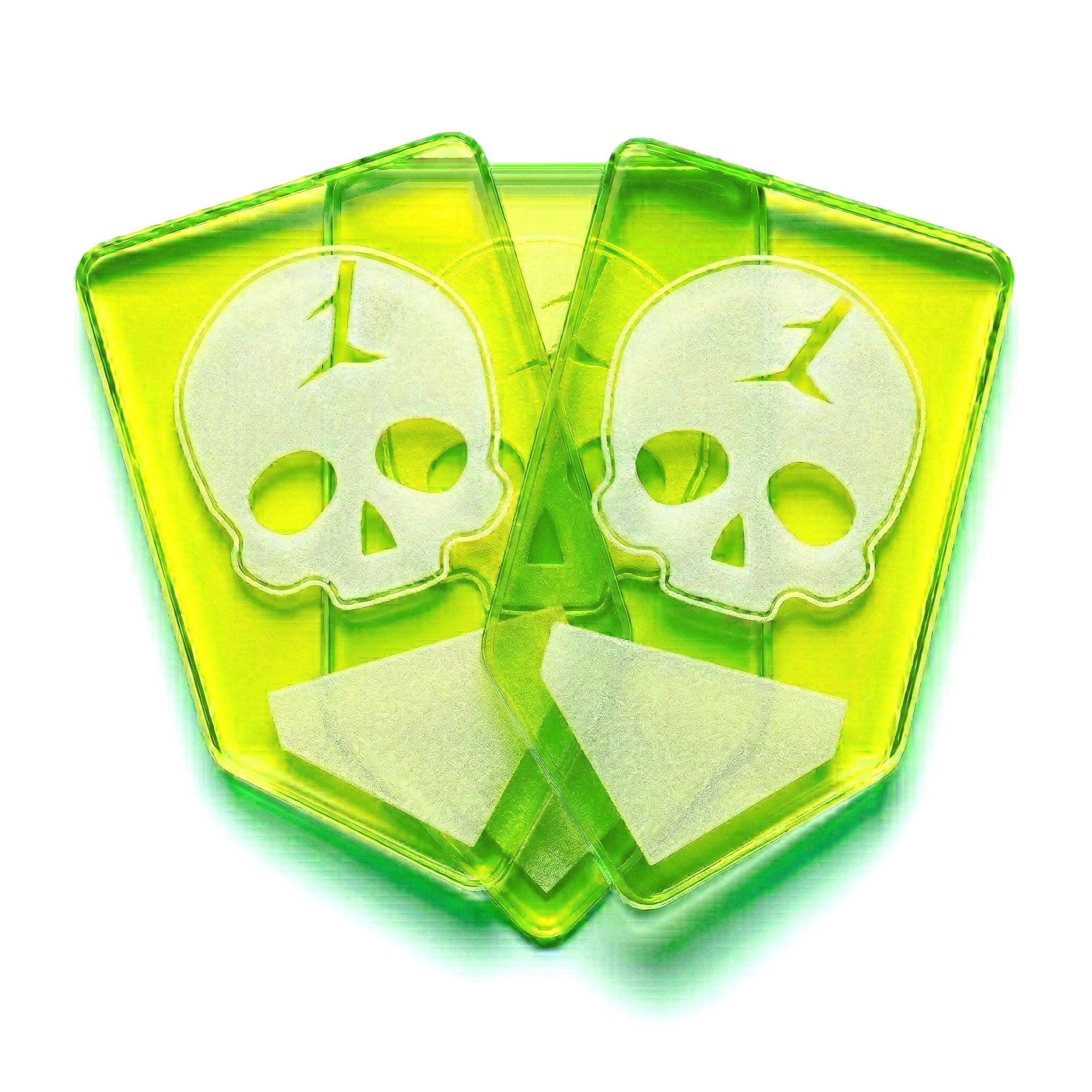 x5 Fluorescent Battle Shock Tokens - Fat Dwarf